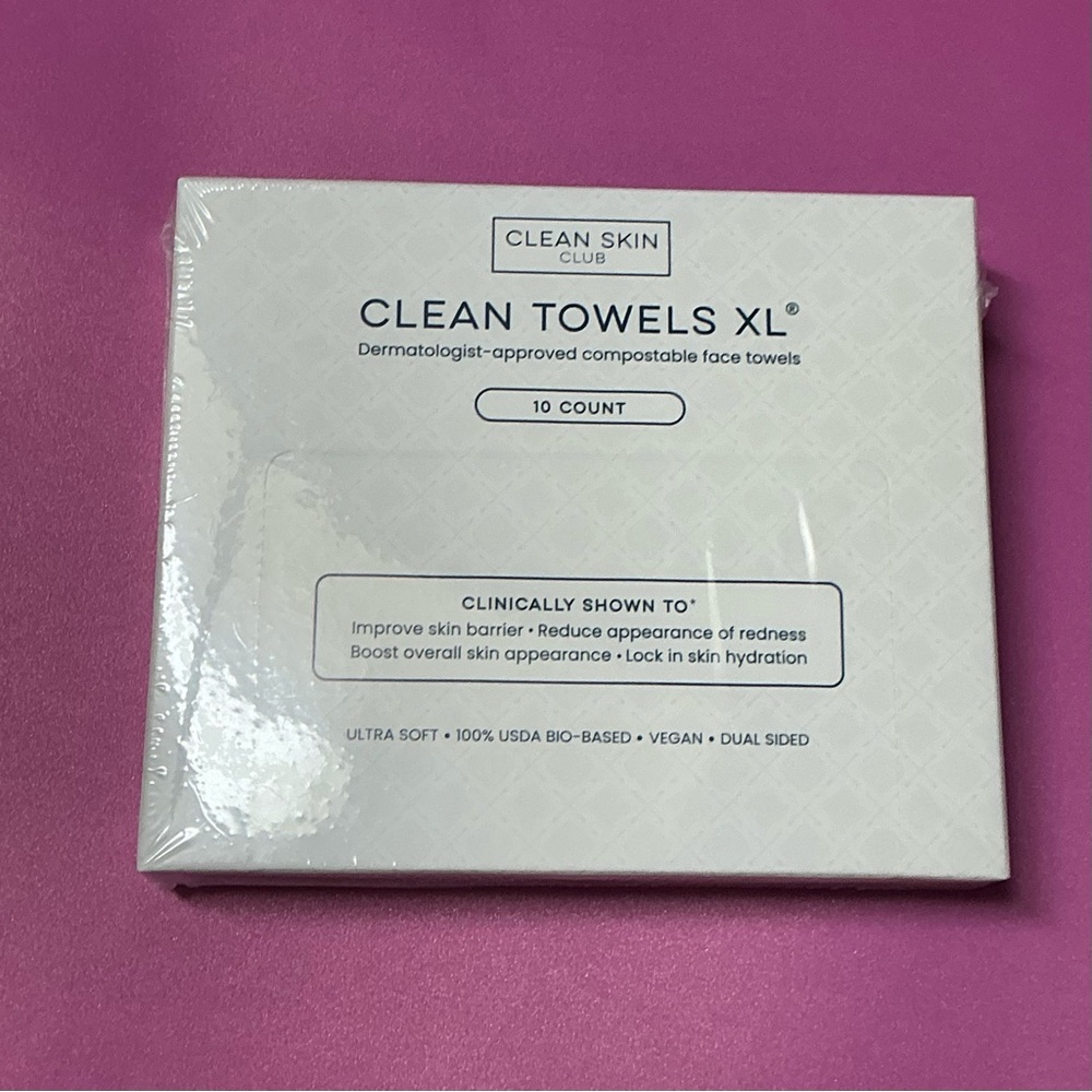 Clean Skin Club Face Towels XL